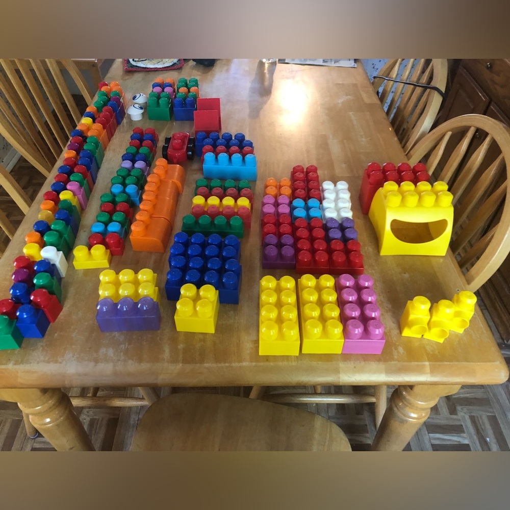 127 Colorful Building Blocks